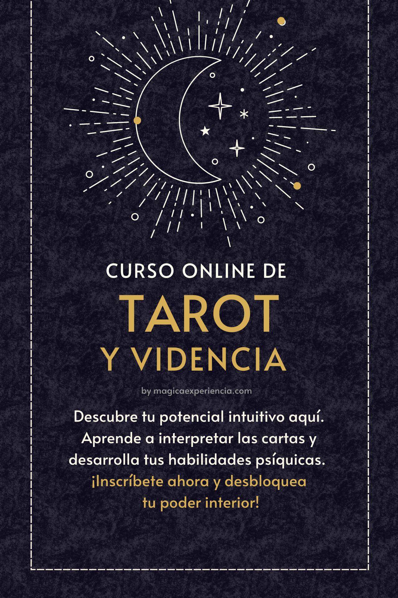 Curso de Tarot Online: Aprende a desarrollar tu videncia a través del Tarot